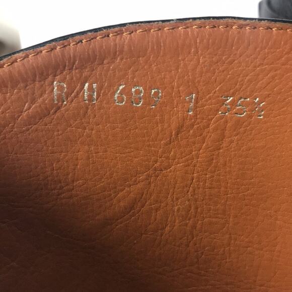 VALENTINO GENUINE LEATHER BOOTS SHOES MADE IN ITALY WO'S EU 35.5 - Picture 13 of 14